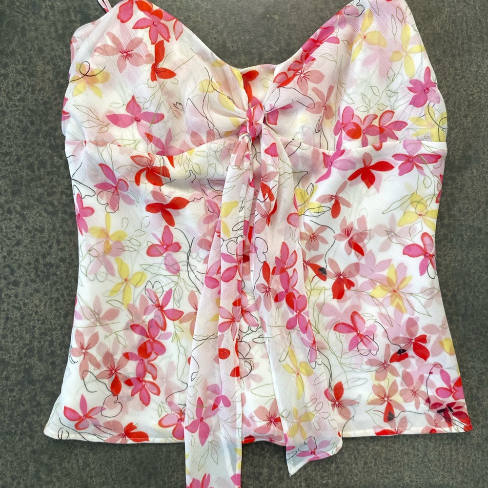 Jade Melody Tam Floral Tank Top Brand Brand - Picture 2 of 6